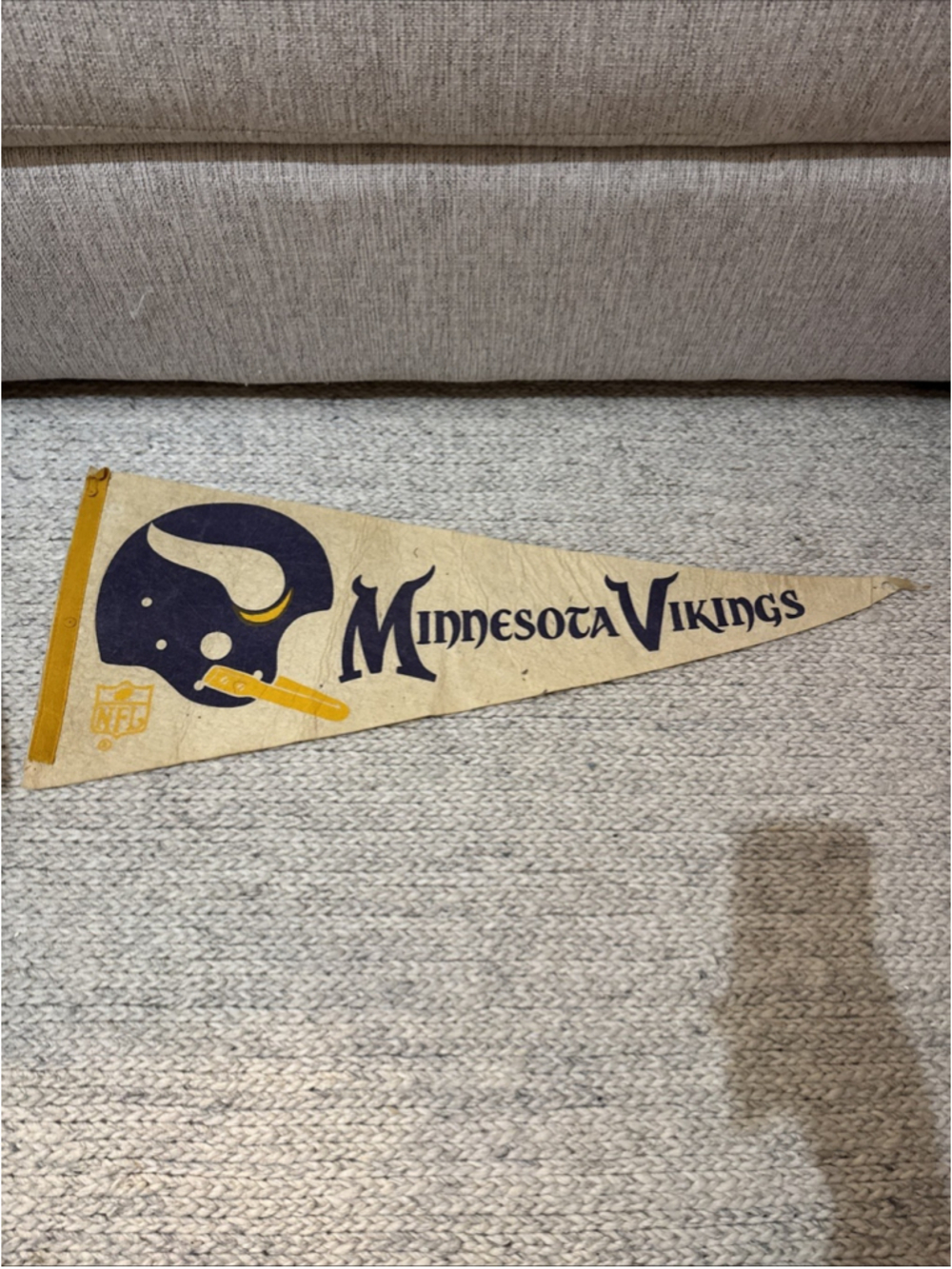 Minnesota Vikings pennant one bar pennant Damage Point